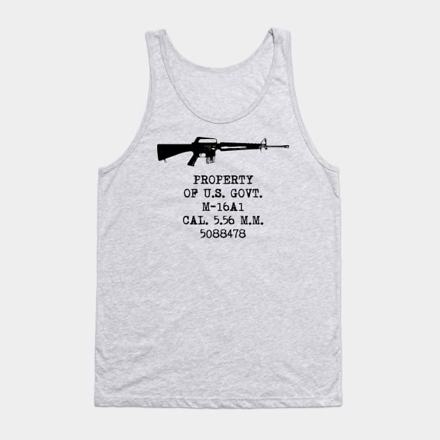 m16a1 Tank Top by bumblethebee